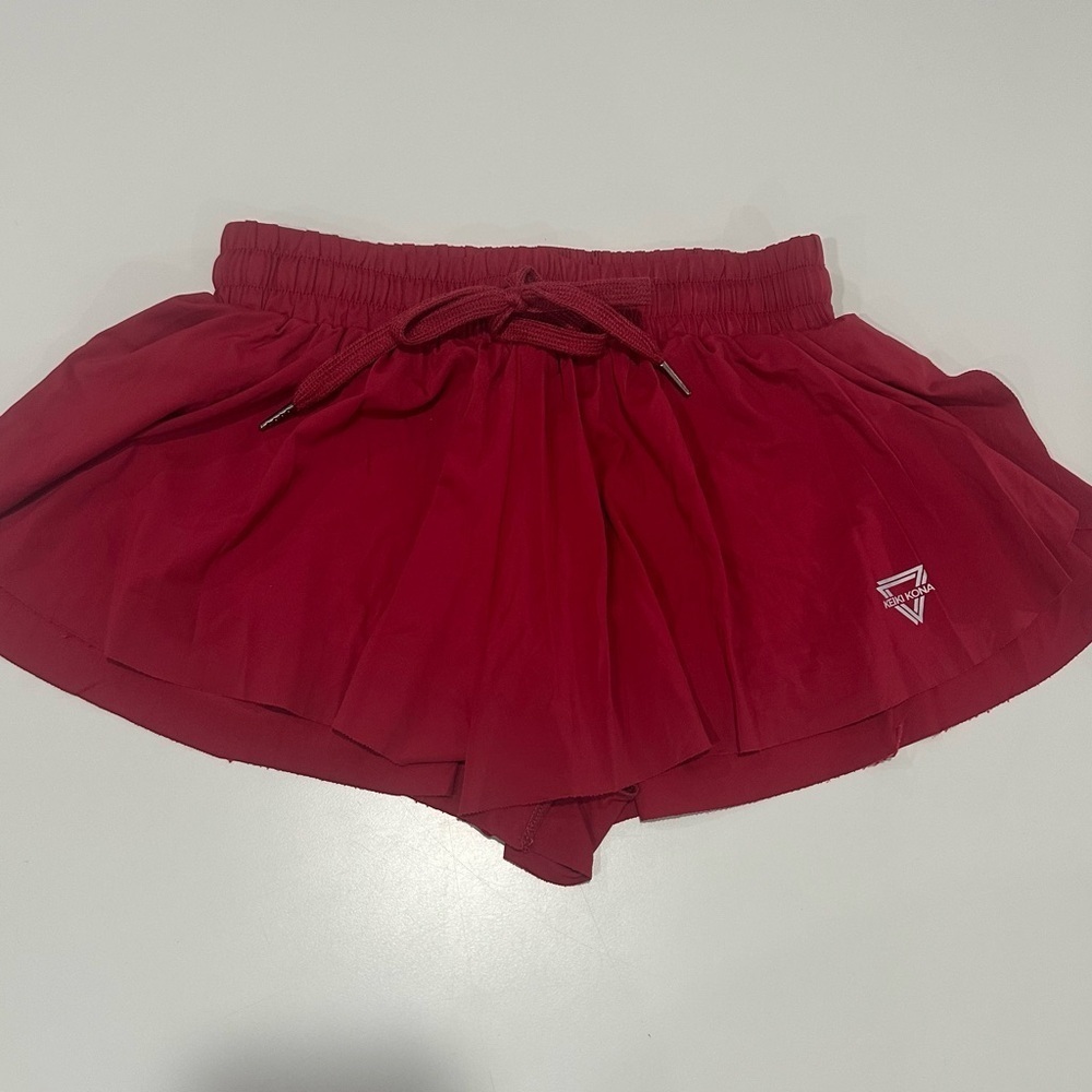 Keiki Kona Women's Red Flutter Shorts